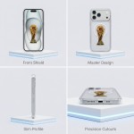 2026 FIFA World Cup Trophy Magnetic Transparent Phone Case for iPhone Series