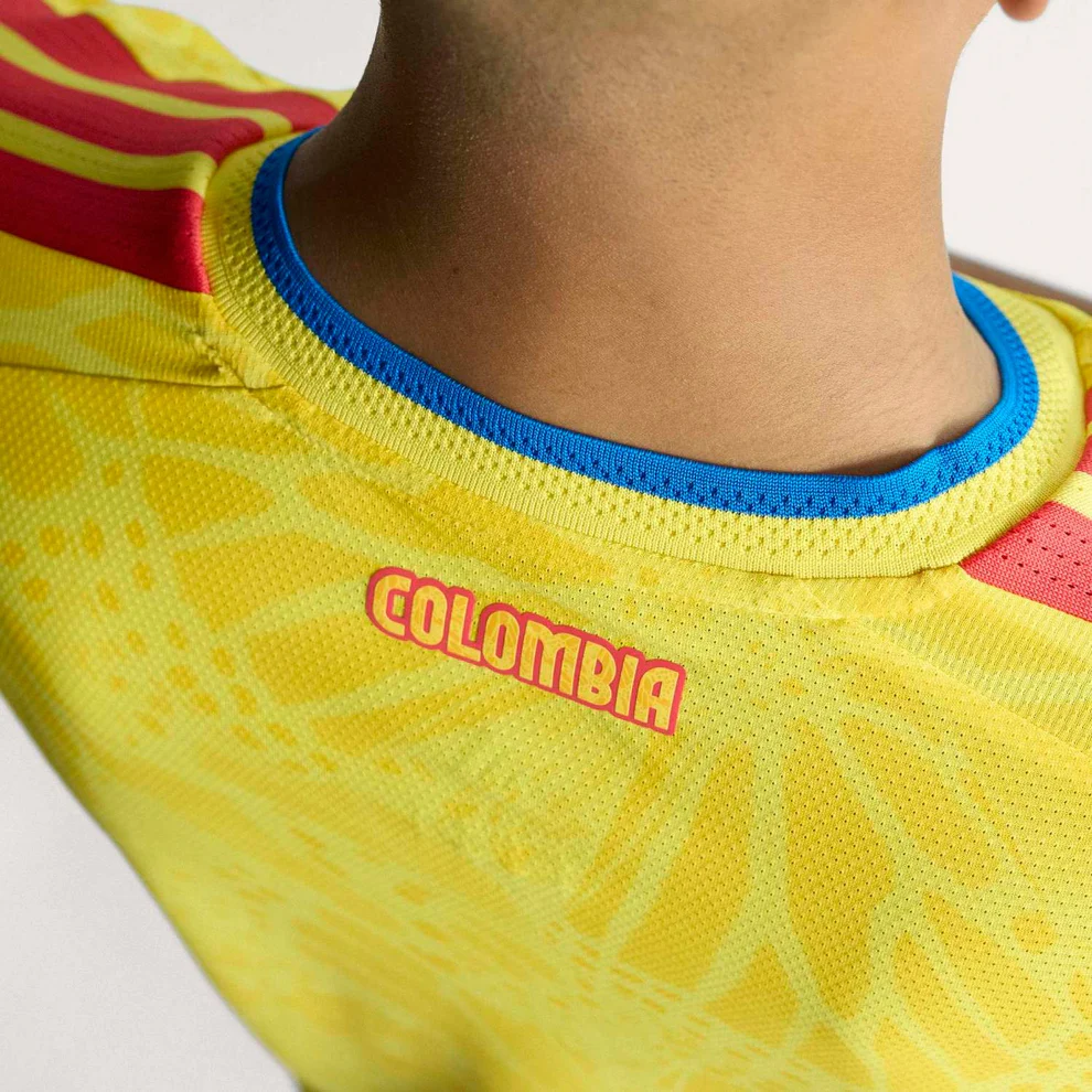 Maillot domicile 2026 de la Colombie